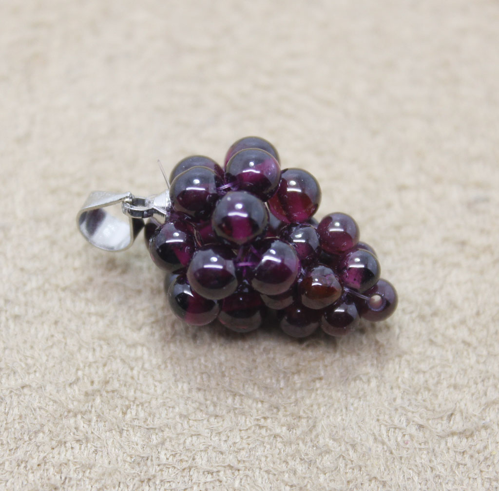 AAA Natural Garnet Beads Pendant Size 12 20mm Each Garn